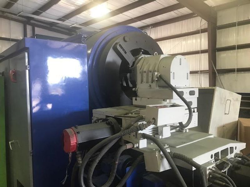 CRI Dan 24" Bore CNC Hollow Spindle Oil Country Lathe, model HT24 CNC, Fanuc, F-R chucks
