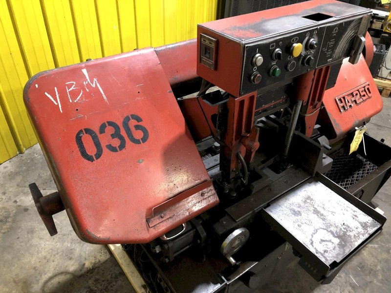 10&quot; X 12&quot; AMADA HA-250 HORIZONTAL BANDSAW: STOCK #11256
