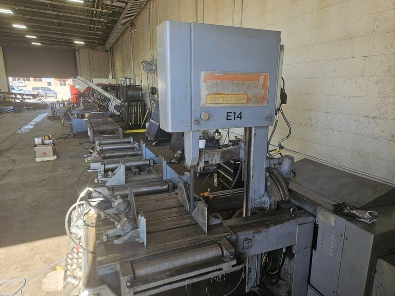 18″ X 20″ Marvel 81A 10PC Fully Automatic Vertical Bandsaw, 1989