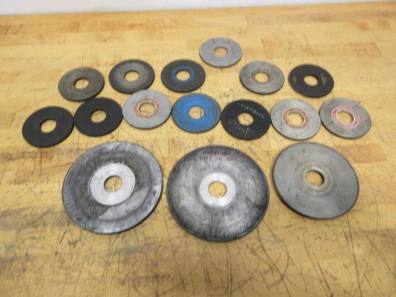 Diamond Grinding Wheels 1-1/4" Arbor 4", 6", 6.75" ***Used*** Assorted Sizes- Auction Item