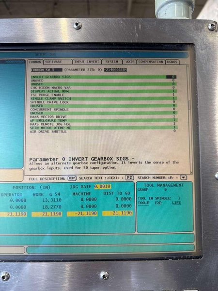 Haas VF-7/40 CNC Vertical Machining Center – 4th Axis Ready Mill