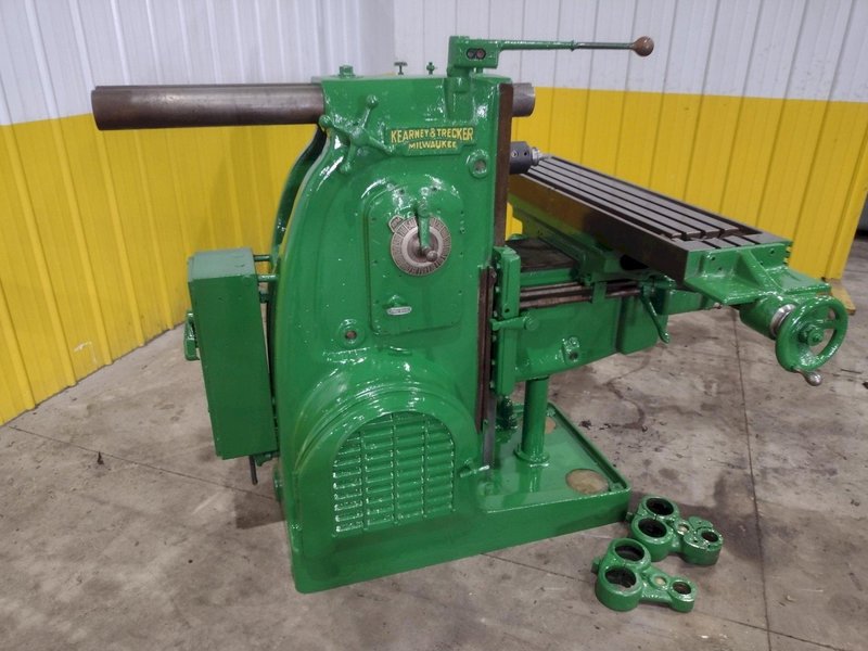 #2 KEARNEY &amp; TRECKER MODEL #5HP-2CH PLAIN HORIZONTAL MILL: STOCK #22775