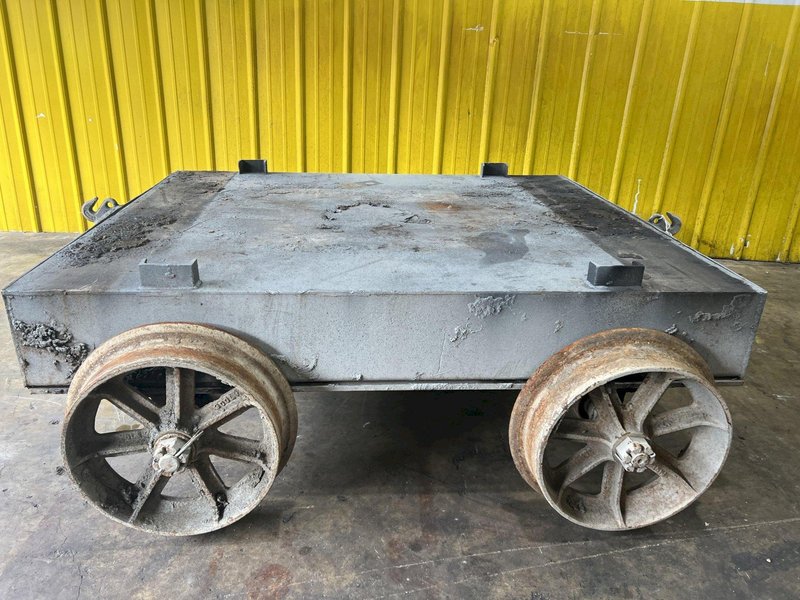 60" X 50" RAILROAD WORK DOLLY / TRANSFER CART: STOCK #17182