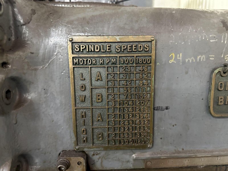 3&quot; DEVLIEG 3B-48 HORIZONTAL BORING MILL. STOCK # 0255124