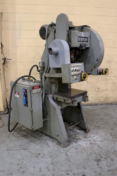 27 TON SOUTHBEND OBI FLY WHEEL PRESS: STOCK #68392