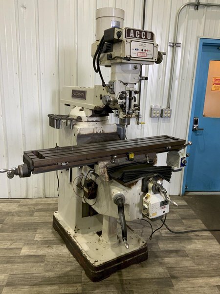 3 HP ACCU MODEL #AC3KV RAM TYPE VERTICAL MILL: STOCK #80916