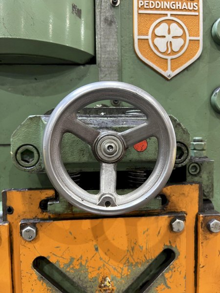 110 TON PEDDINGHAUS PEDDIWORKER MODEL #1050 HYDRAULIC IRONWORKER: STOCK #19922