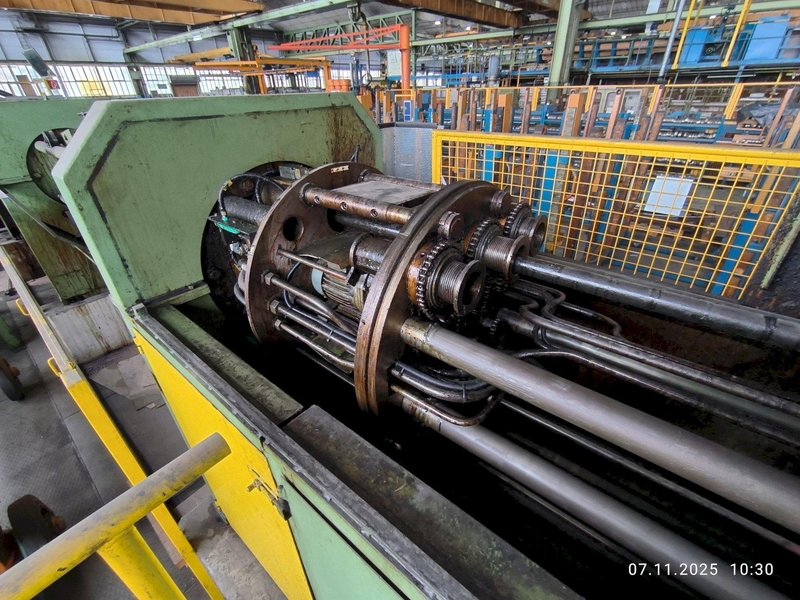 25 TON HAGINGER 3-DIE TUBE DRAW BENCH