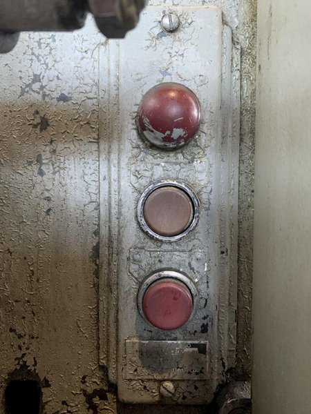 12 TON TISHKEN CUTOFF PRESS. STOCK #0257724