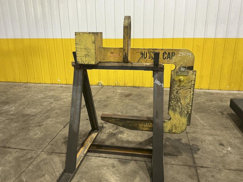10 TON X 36" CALDWELL MODEL #82-10-36 COIL LIFT C HOOK : YOBRO #25229