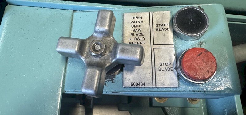 10" x 16" W.F. Wells Horizontal Band Saw L-10, 11" Rounds, 2 HP, Reconditioned