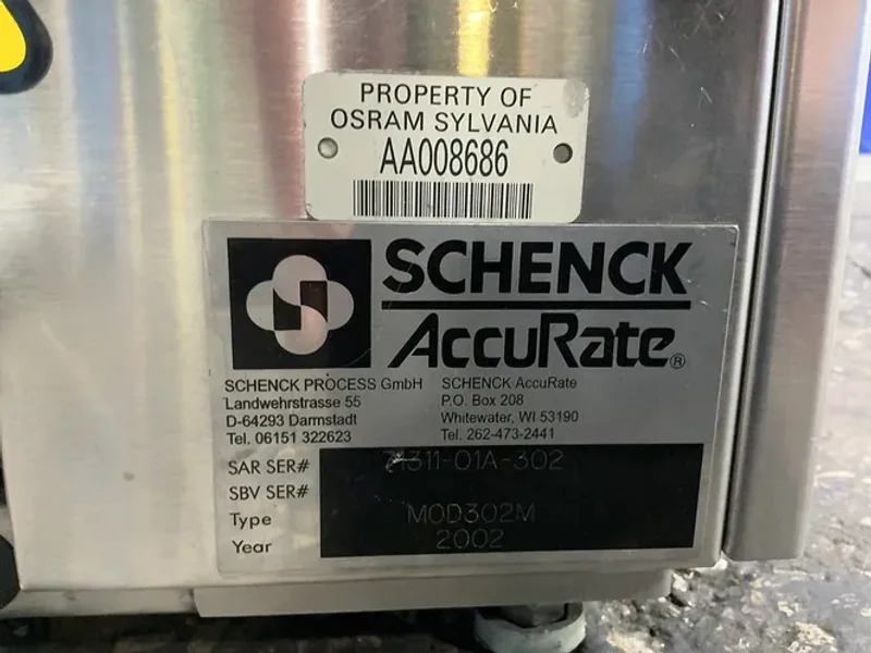 Schenck Accurate Feeder - Mod302n