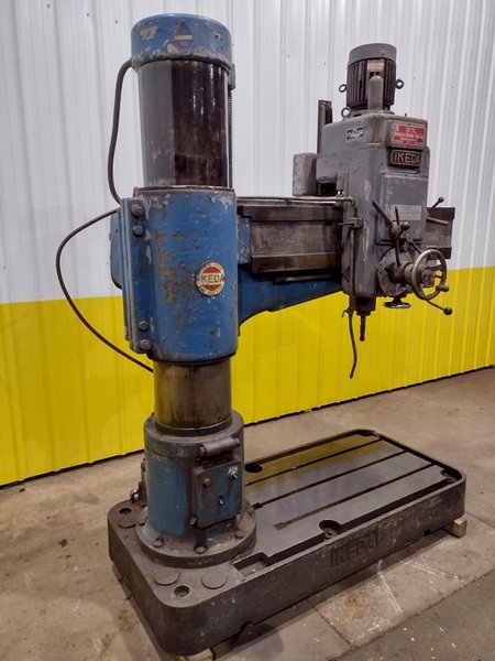 4&#039; x 13&quot; IKEDA MODEL #RM-1175 RADIAL ARM DRILL: STOCK #19134