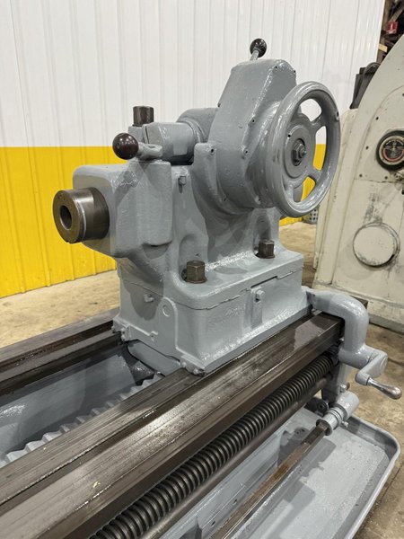 28&quot; X 144&quot; LODGE &amp; SHIPLEY 8-7/8&quot; HOLLOW SPINDLE ENGINE LATHE 8-7/8&quot; HOLE: STOCK #24032