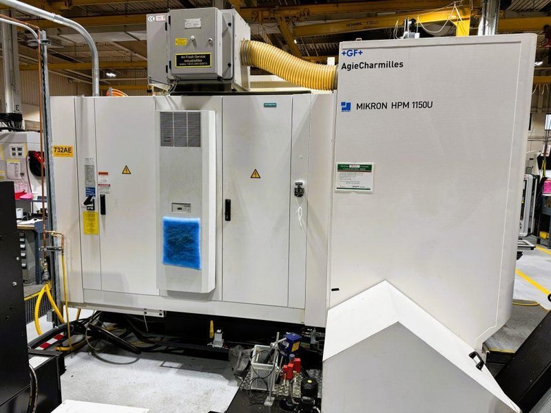 2008 Mikron HPM-1150U 5-Axis CNC Machining Center For Sale