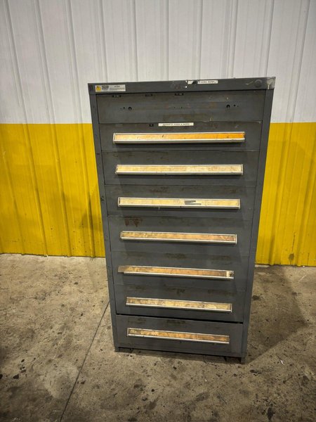 8-DRAWER STANLEY VIDMAR INDUSTRIAL MODULAR CABINET: YOBRO #24400