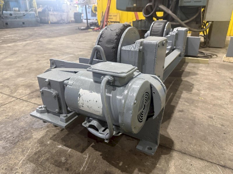 20,000 LB (10 TON) ARONSON MODEL #WRD10 POWERED TANK TURNING ROLLS, DRIVE &amp; IDLER: YOBRO #25145
