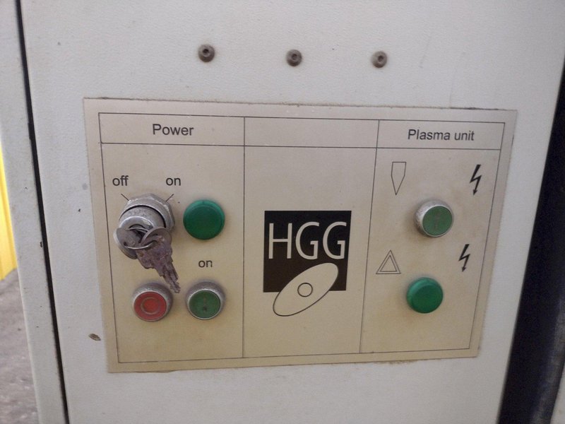 2011 HGG MODEL #RPC-1200 AUTOMATIC BEAM PLASMA CUTTING MACHINE: STOCK #19084