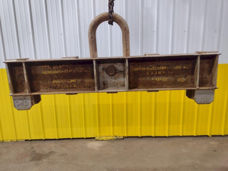 42,000 LBS X 48" CRANEWORKS HEAVY DUTY SPREADER BAR / LIFTING BEAM: STOCK #19326