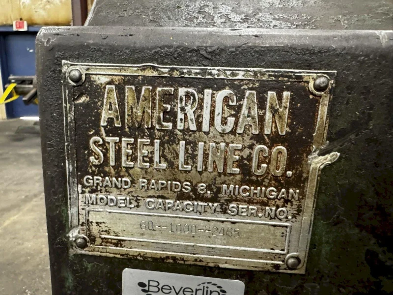 2500 LB X 12&quot; AMERICAN MODEL 60 UNCOILER: YOBRO #23925