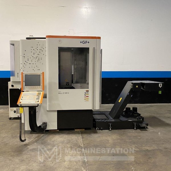 Mikron MILL E 500U 5 Axis CNC Vertical Machining Center