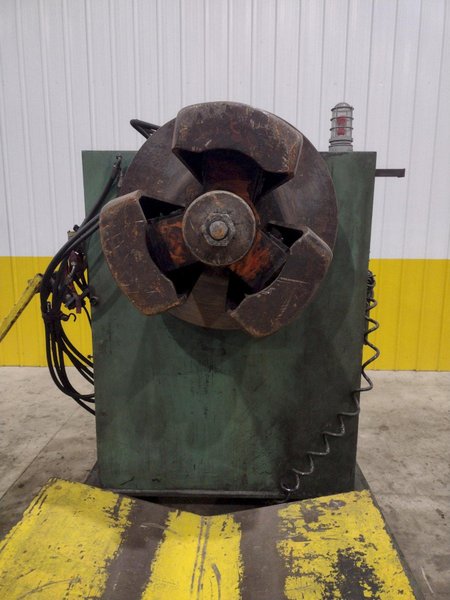 6,000 LBS AMERICAN MODEL #1000 MOTORIZED COIL REEL UNCOILER &amp; COIL CAR: STOCK #21322