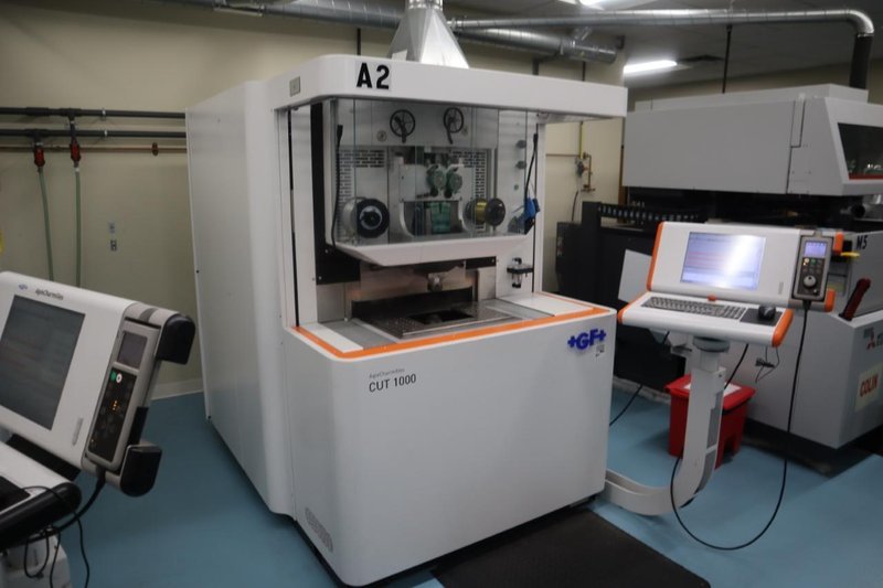AgieCharmilles Cut 1000 CNC Wire EDM, Dual Spool Auto Thread - New 2018