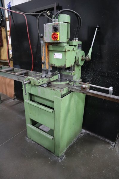 Eisele Cold Saw - VMS II 092, Manual Clamp Vise, Swivel For Miter- Auction Item