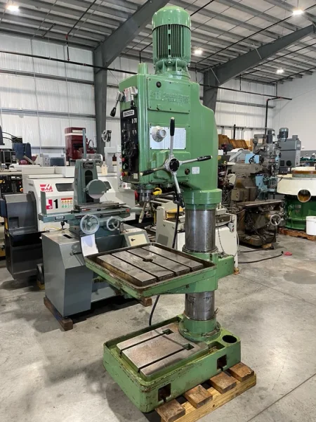 IBARMIA B-70  31-1/2” Geared Head Drill Press &amp; Power Down Feed #7013