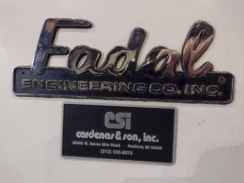 FADAL MODEL #VMC3016 VERTICAL CNC MACHINING CENTER: STOCK #23059