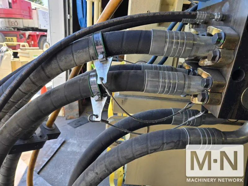 550 TON 39.2 OZ HUSKY MODEL H500RS80/65 HYLECTRIC INJECTION MOLDING MACHINE MFG 2006