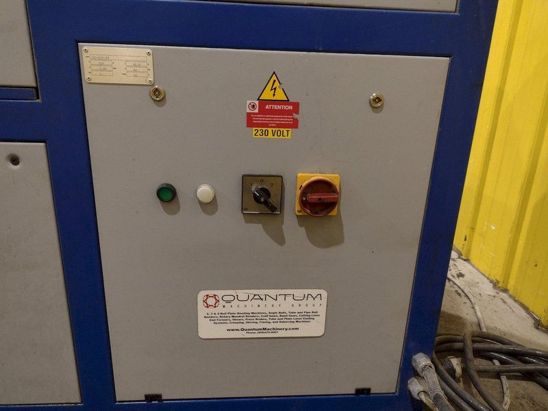 2.5" X 2.5" TAURING MODEL #BS50 POWERED ANGLE BENDING ROLL: YORBO #24869