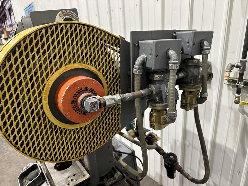 5 TON PERKINS GAP BED FLYWHEEL PRESS: STOCK #77480