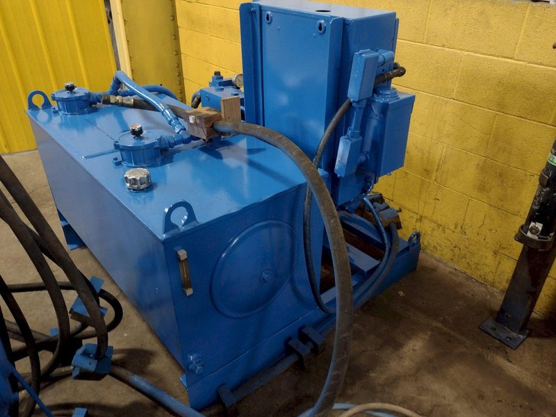 6&quot; x 6&quot; ANGLE - CONTROLLED AUTOMATION FABRILINE AUTOMATIC PUNCH AND SHEAR ANGLE LINE: STOCK #16465