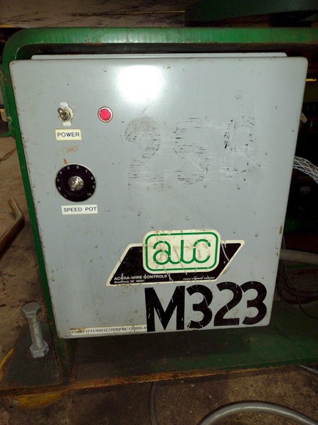 15,000 LB 7.5 TON X 72&quot; AWC MODEL #F-500AF HORIZONTAL PALLET COIL REEL: STOCK #13770