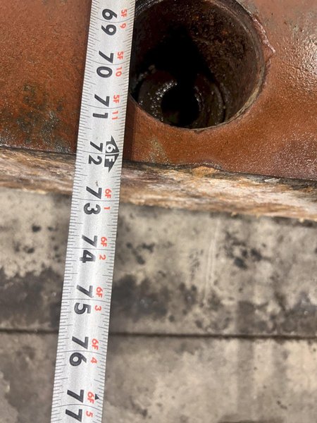 6&#039; X 12&#039; BAY CAST T-SLOT STEEL FLOOR PLATE: STOCK #21667