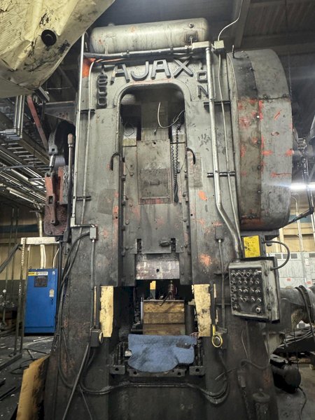 1600 Ton Ajax Straight side Forging press.