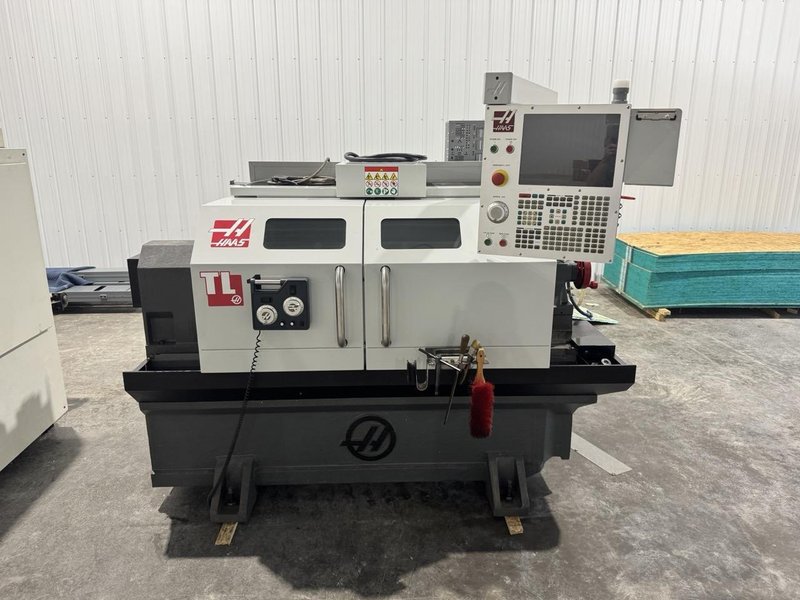 Haas TL-1 CNC Lathe, 2018 – 4 Station Tool Post, Tailstock, Rotary Coolant, Hand Wheels