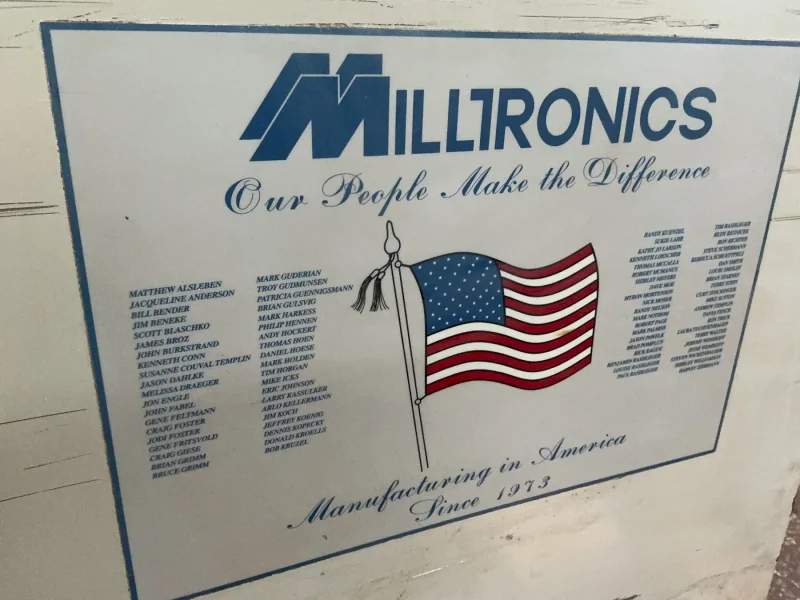 MILLTRONICS MANUFACTURING CO 18” X 30” CNC VMC   -  RW 20