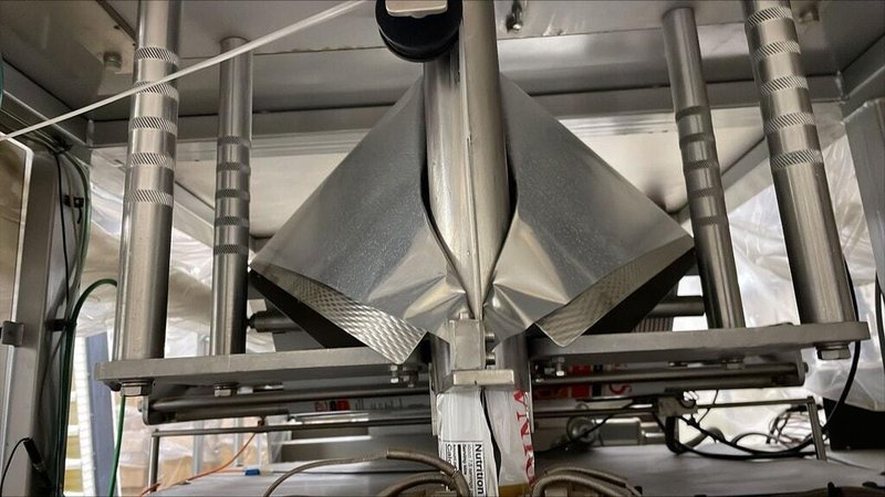 Rad Pak RM-32ACD Doypack Vertical Form Fill and Seal Bagger with Zipper System, 2005