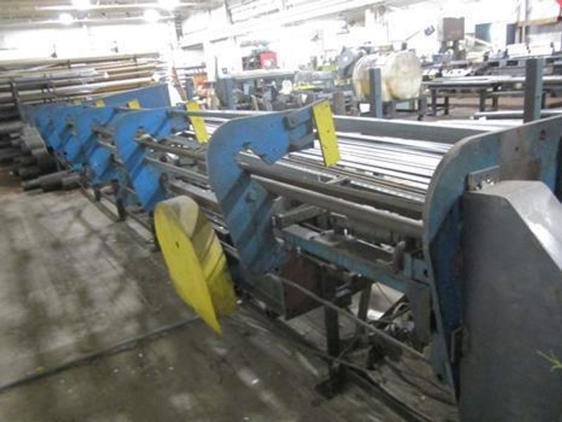 MODERN CUT-OFF MACHINE W/ TOOLING: YOBRO #24703