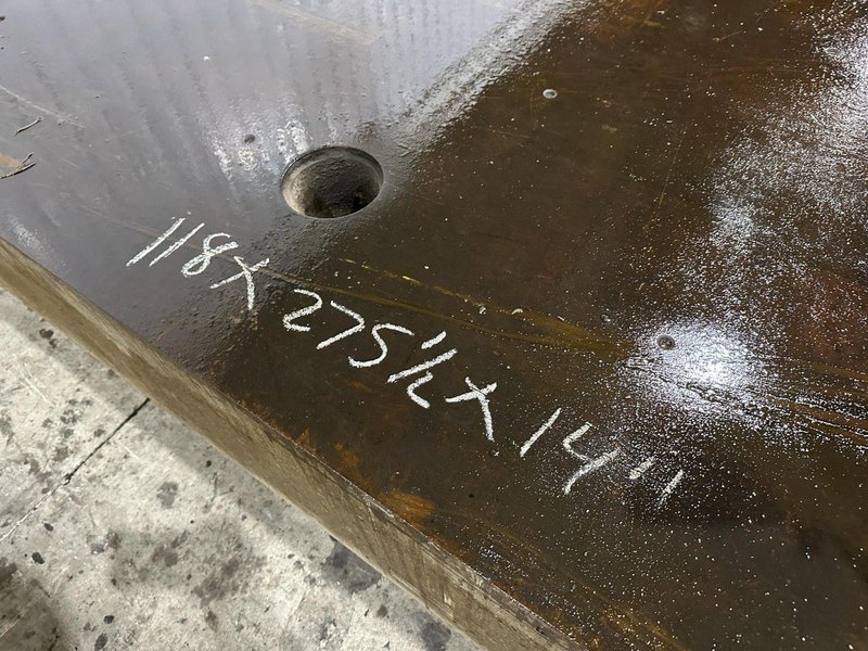 10&#039; WIDE X 23&#039; LONG X 14&quot;  HIGH LAKE SHORE HEAVY DUTY CAST LAYOUT FLOOR PLATE / TABLE: STOCK #11369