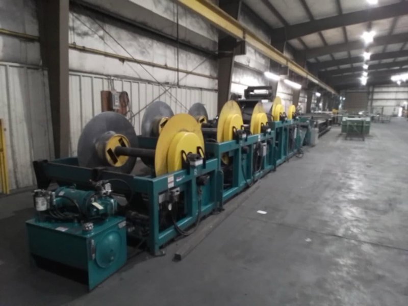 60″ x 14 Gauge Iowa Precision/Mestek Plasma Coil Feed, 2018