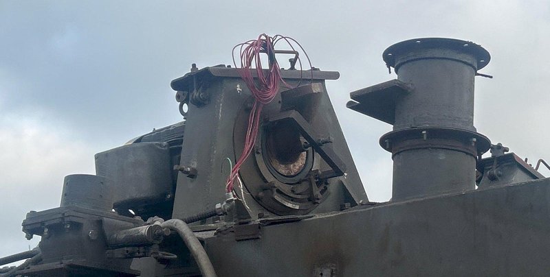 72" WIDE x 18" HIGH PANGBORN MODEL #ES1821-125 TOP &amp; BOTTOM PLATE SHOT BLAST MACHINE, WITH DUST COLLECTOR: YOBRO #25181