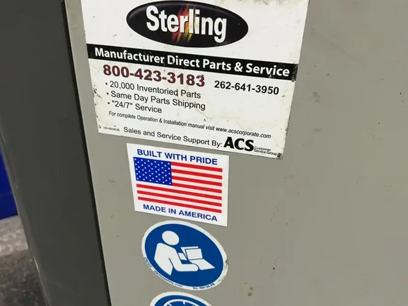STERLING 5 HP PORTABLE COOLED PACKAGED CHILLER   -  GPAC-20