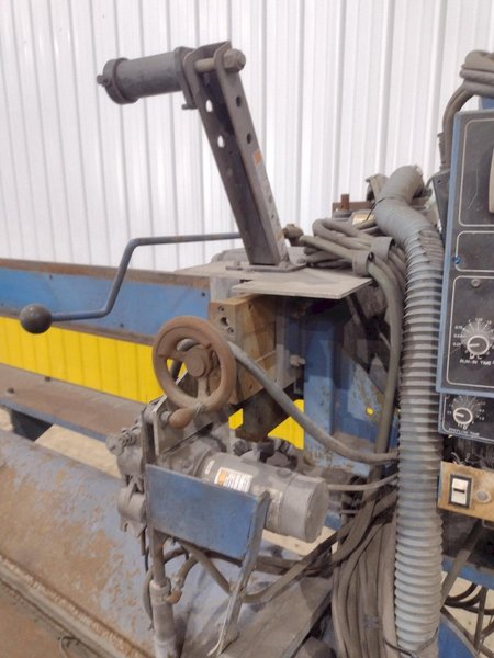 72&quot; JETLINE SEAM WELDER WITH MILLER COMPONENTS: STOCK #23642