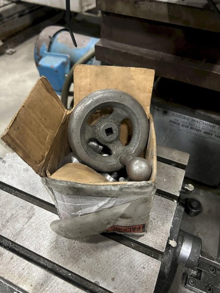 ADVANCE ROTARY DIE-SINKING TABLE, 11" X 11", 9.5" H SURFACE TO SURFACE