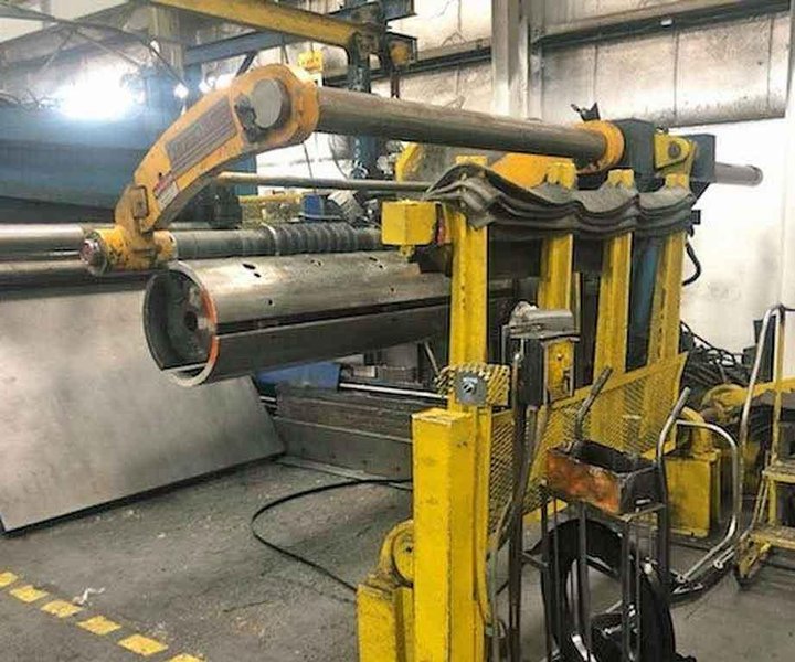 40,000# x 72" Warner Swasey Recoiler