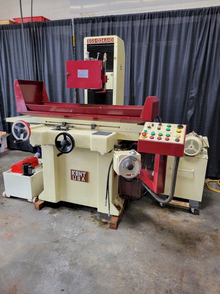 12 x 24 KENT USA SURFACE GRINDER, SGS-1224AHD 3-AXIS AUTOMATIC