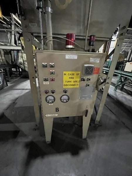 TWIN PANGBORN BARREL BLAST MACHINES STOCK# 3461